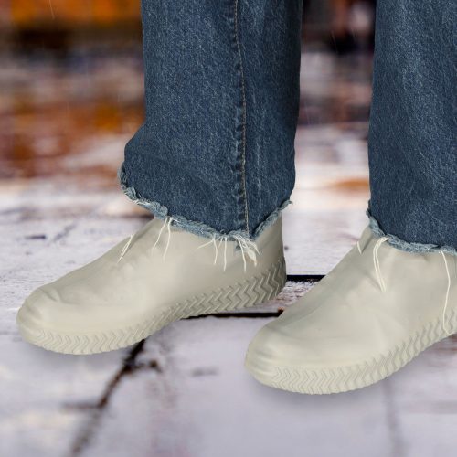 Waterproof boot covers M grey, size 35-38