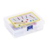 Educational puzzle with colorful montessori balls
