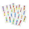 Educational puzzle with colorful montessori balls