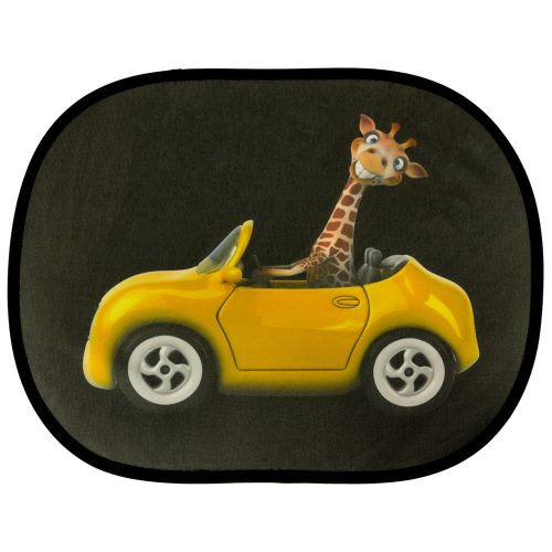 Static Sunshade Curtain Car Window Cover Giraffe