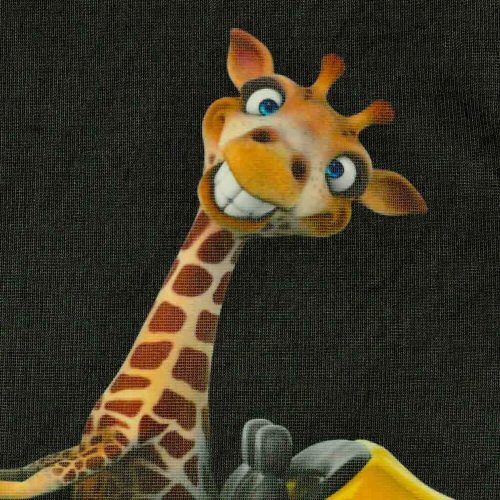 Static Sunshade Curtain Car Window Cover Giraffe