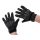 Military tactical gloves knuckle protection L black