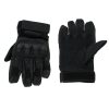 Military tactical gloves knuckle protection L black