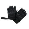 Military tactical gloves knuckle protection L black