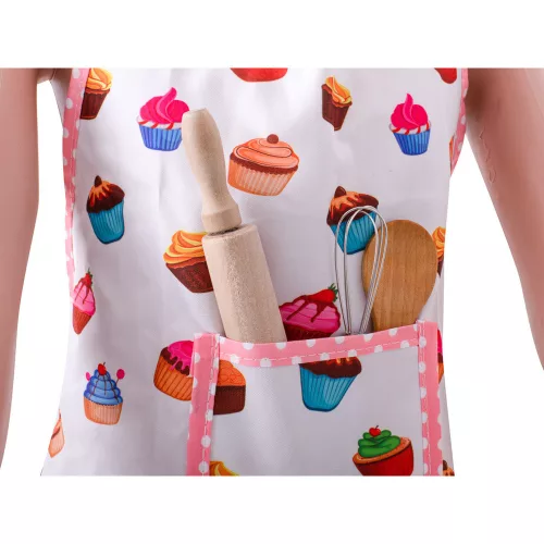 Kitchen set cooking apron + accessories