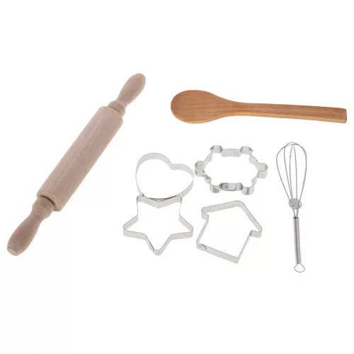 Kitchen set cooking apron + accessories