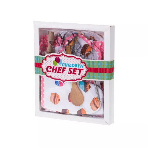 Kitchen set cooking apron + accessories