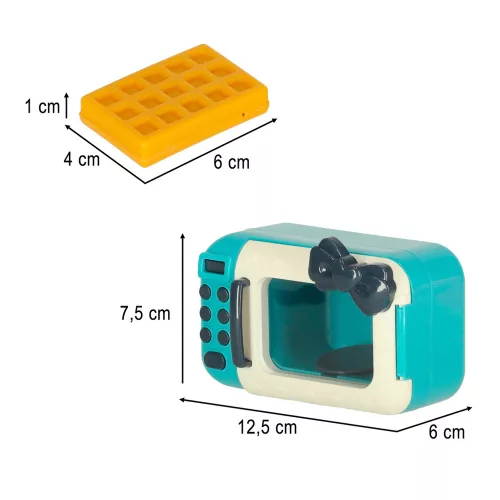 Kitchen helper set - Microwave, toaster, mixer  + accessories