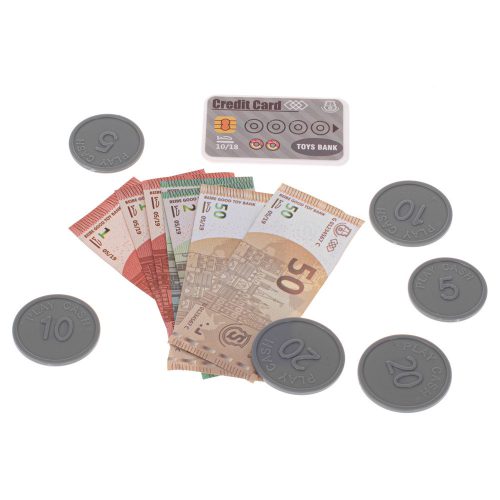 Cash register shopping cart terminal