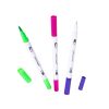 Colored felt-tip pens in a set of 100 pieces