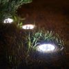 12 db-os napelemes kerti LED talajlámpa