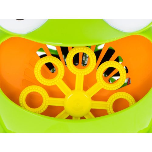 Soap bubble machine frog