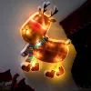 LED hanging lights Christmas decoration reindeer