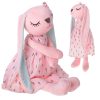 Plush rabbit mascot pink 52cm