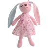 Plush rabbit mascot pink 52cm