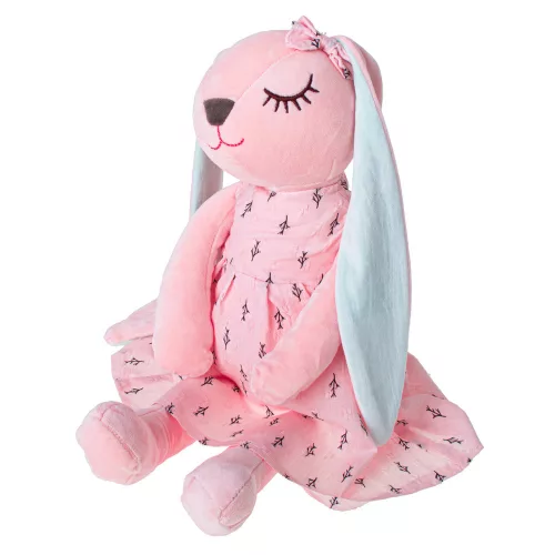 Plush rabbit mascot pink 52cm