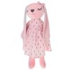 Plush rabbit mascot pink 52cm