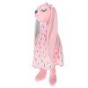 Plush rabbit mascot pink 52cm