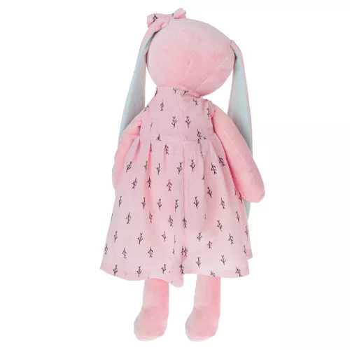 Plush rabbit mascot pink 52cm