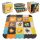 Foam puzzle mat / play mat for children 25pcs colorful animals 114cm x 114cm x 1cm