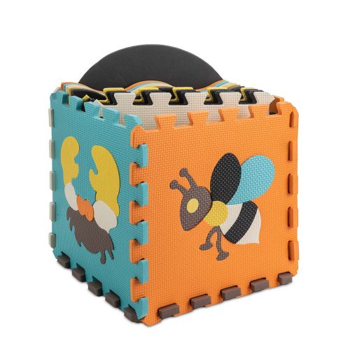 Foam puzzle mat / play mat for children 25pcs colorful animals 114cm x 114cm x 1cm