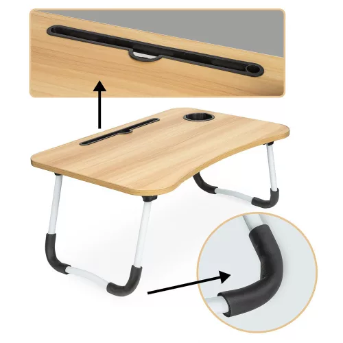 Foldable Laptop Table for Bed Stand