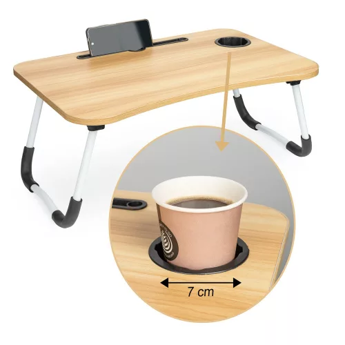 Foldable Laptop Table for Bed Stand
