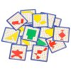 Geoboard fa kirakó gumiszalagokkal
