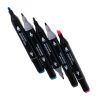 Double-sided alcohol felt-tip pens in a case 24 pcs + stand