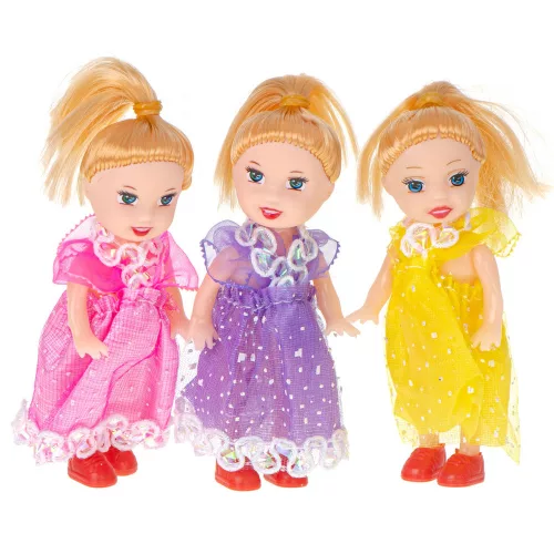 Dolls dolls for dollhouse 3pcs 10cm set
