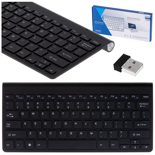 Smart TV wireless keyboard black