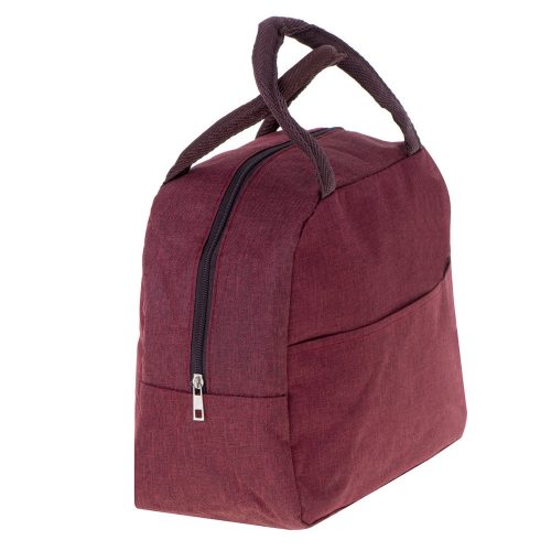 Insulated bag breakfast lunch red