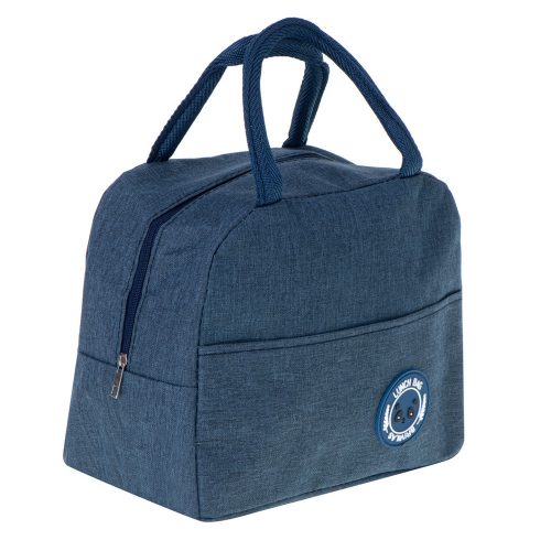 Insulated bag breakfast lunch blue