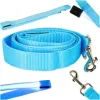 LED lighted dog leash 2.5x120cm blue