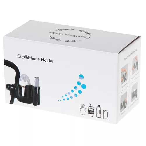 Bottle Cup Phone Holder for Bicycle Stroller