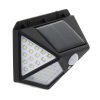Napelemes mozgás- és alkonykapcsolós lámpa 100 LED