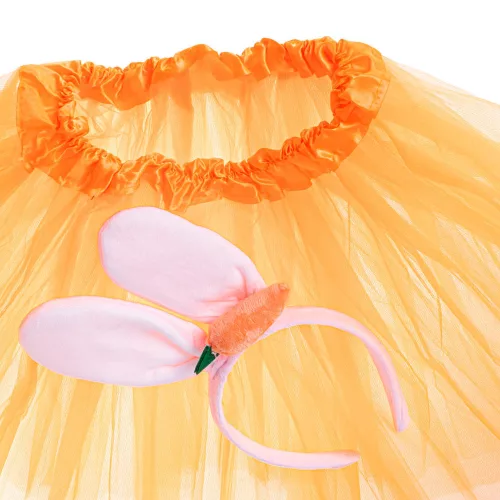 Bunny costume skirt and headband