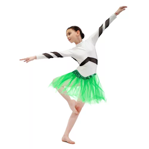 Tulle tutu skirt costume green