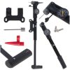 L-BRNO Bicycle inflator with pressure gauge, hand grip