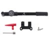 L-BRNO Bicycle inflator with pressure gauge, hand grip