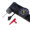 L-BRNO Bicycle inflator with pressure gauge, hand grip
