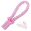 Hair curling roller set: hairband, papillotes, curlring iron rubber bands, hairclip