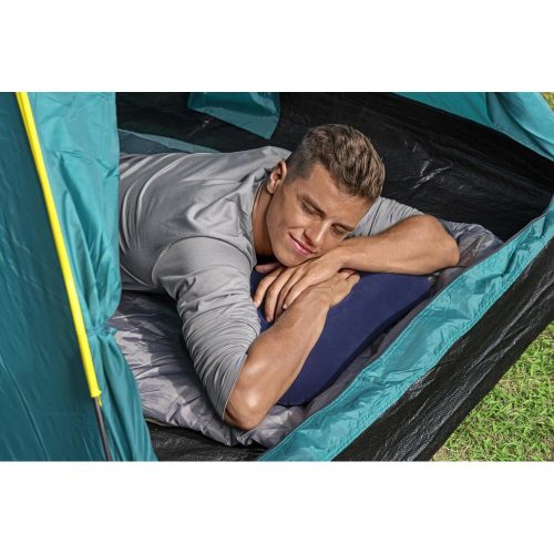 BESTWAY 67121 Travel Inflatable Velvet Pillow Navy Blue