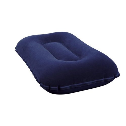 BESTWAY 67121 Travel Inflatable Velvet Pillow Navy Blue