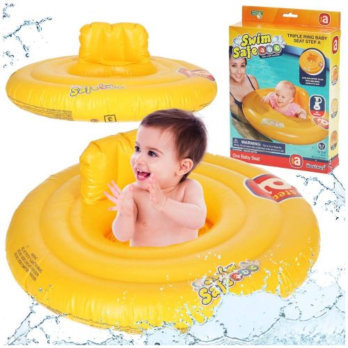 BESTWAY 32096 Inflatable wheel seat in orange