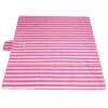 Beach mat beach picnic blanket 200x200cm pink