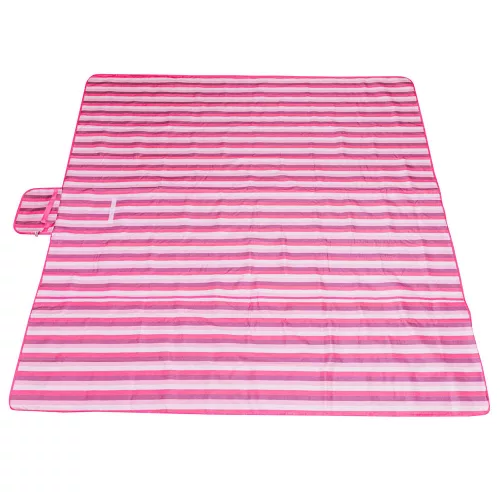 Beach mat beach picnic blanket 200x200cm pink