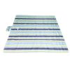Beach mat beach picnic blanket 200x200cm blue