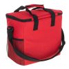 Termozsák ebédhez, strandhoz, piknikhez, 16L, piros