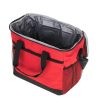 Termozsák ebédhez, strandhoz, piknikhez, 16L, piros